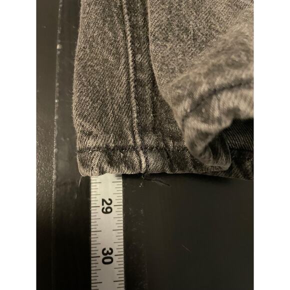 Vintage Levis 501 XX Jeans Juniors 13 Black Gray Stonewash Button Fly Made 90s - Picture 8 of 9